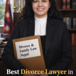 Advocate Alpana Bhandari, leading divorce lawyer in Kathmandu, advising clients on divorce process in Nepa